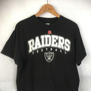 Raiders Football T-Shirt NFL Team Apparel L/XL